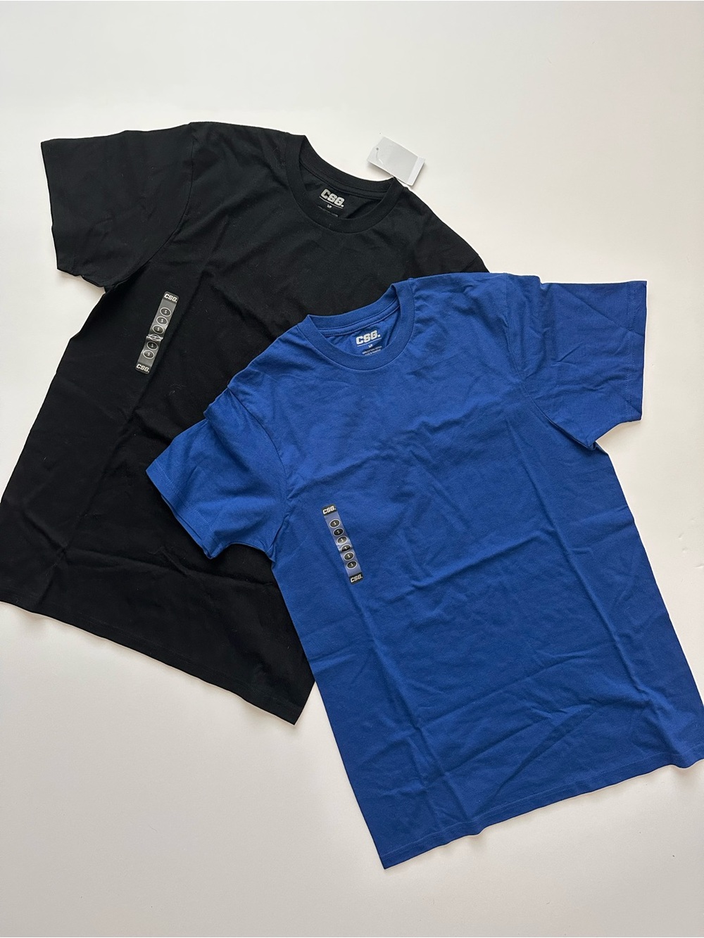 CSG Short-Sleeve Tee - Black & Royal Blue